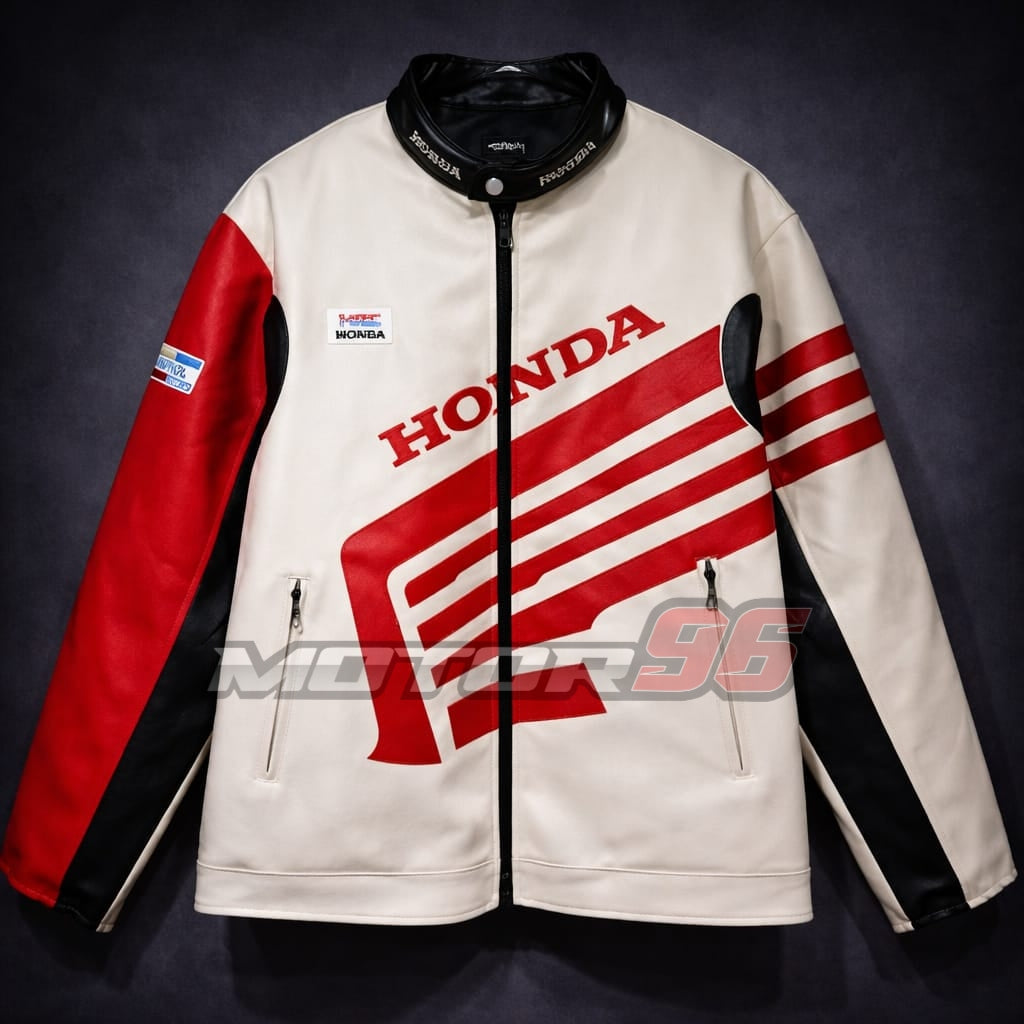 Chaqueta de cuero Honda Racing