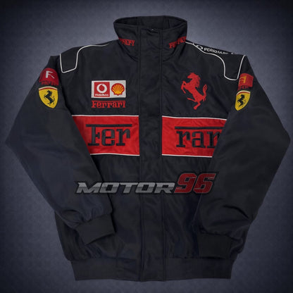 Chaqueta Ferrari Racing Black – Vodafone & Shell Edition