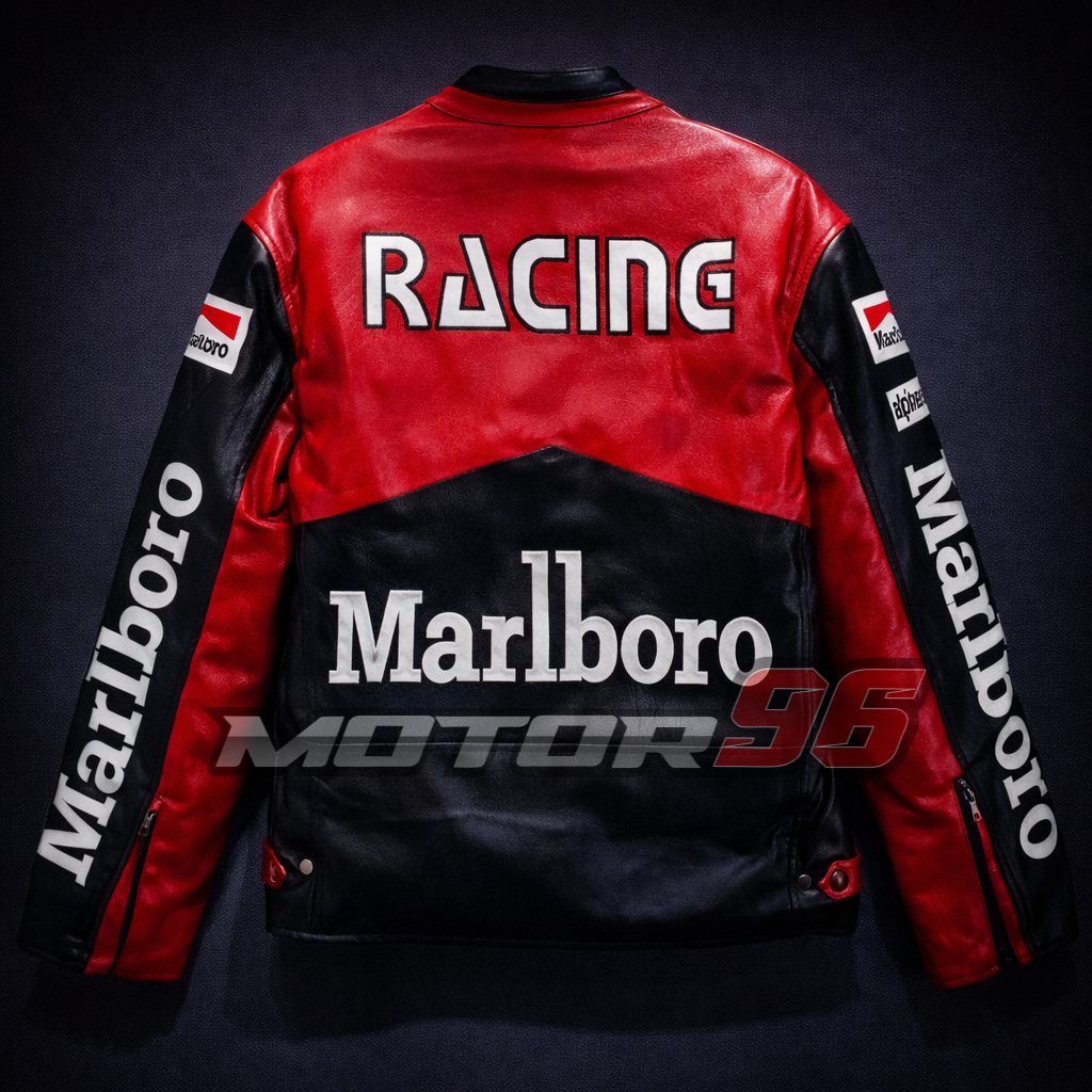 Chaqueta de cuero Marlboro Red Edition