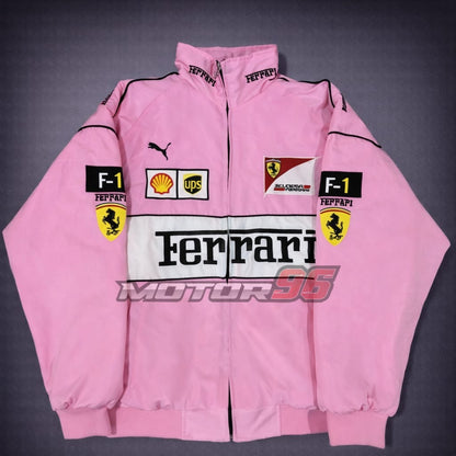 Chaqueta Ferrari rosa Motorsport