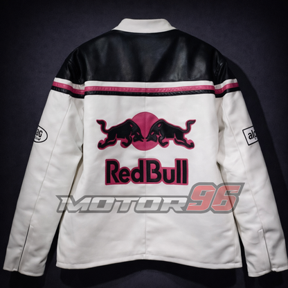 Chaqueta de cuero Red Bull PinkBlack