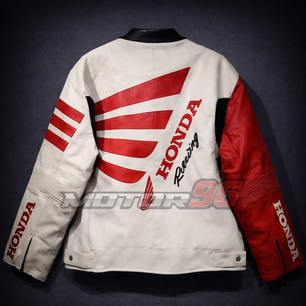 Chaqueta de cuero Honda Racing