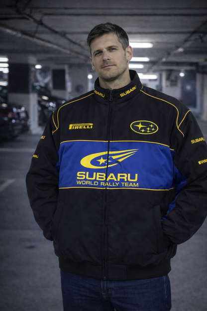 Chaqueta Subaru World Rally Team – Estilo Rally Clásico
