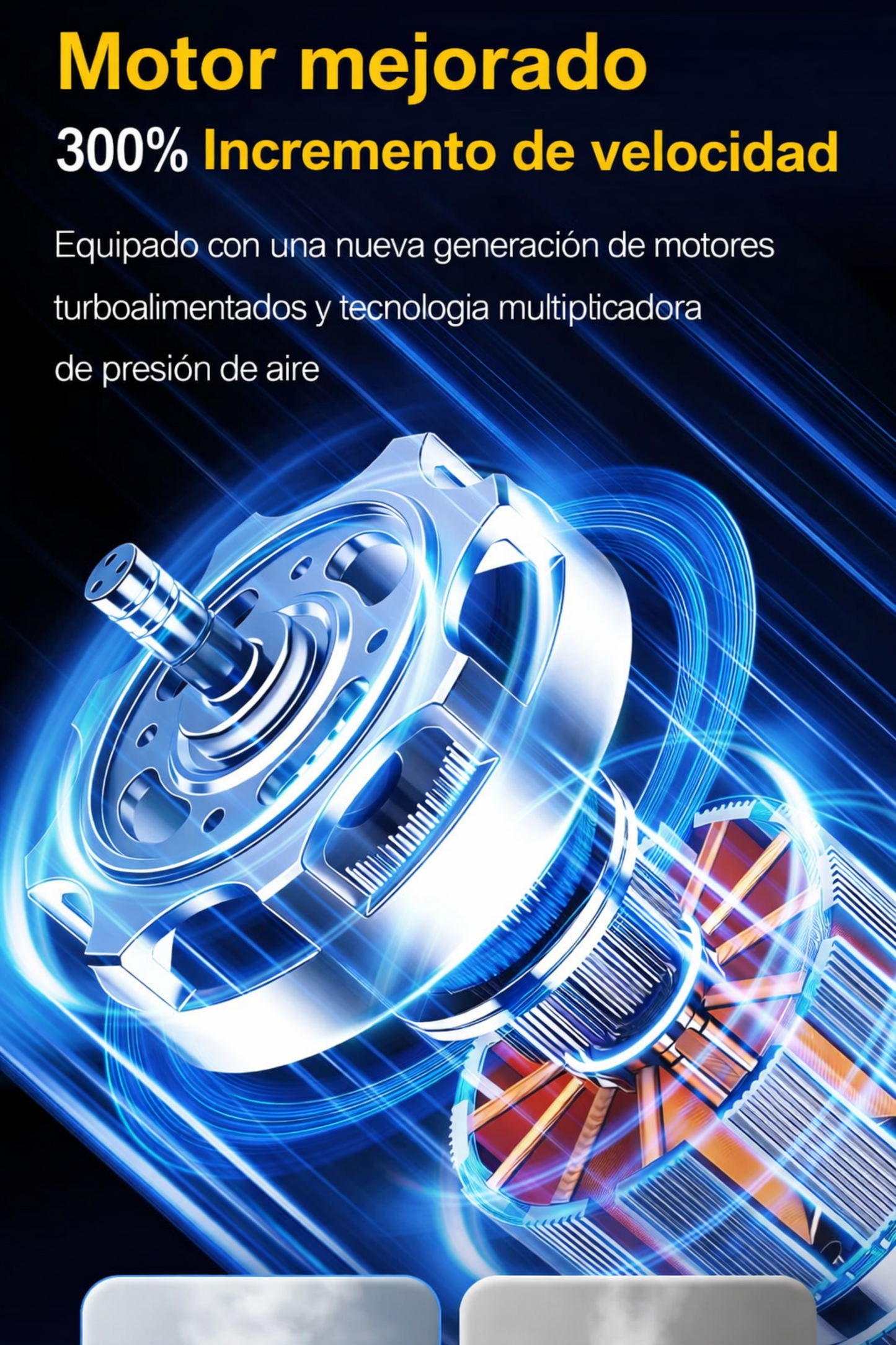 Bomba de aire inalámbrica para coche 150PSI Compresor eléctrico portátil Bomba inflador de neumáticos