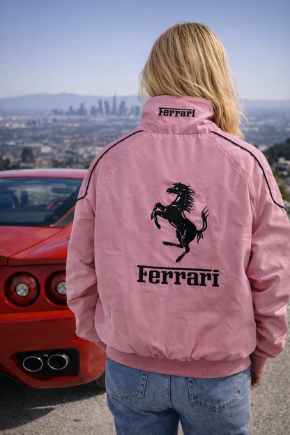 Chaqueta Ferrari rosa Motorsport
