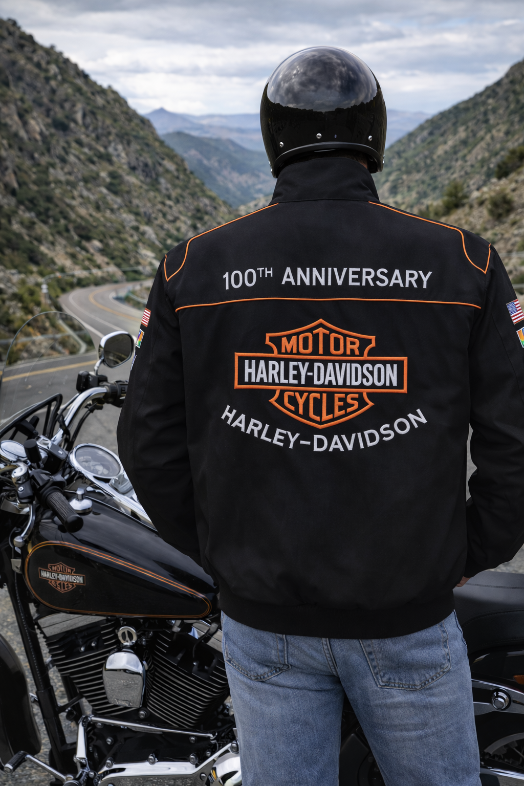 Chaqueta Harley Davidson Black