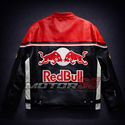 Chaqueta de cuero Red Bull