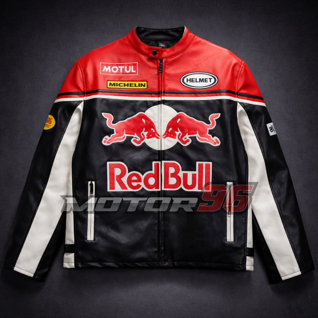 Chaqueta de cuero Red Bull